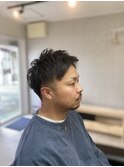 ツーブロック長めソフトモヒカン