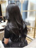 【韓国ヘア×近藤】透けるブラックヘア