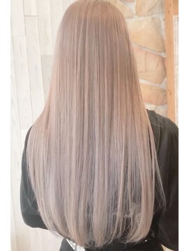 ラグーン(LAGOON) ホワイトミルクティーベージュ/バレイヤージュ/ケアブリーチ