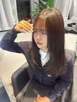 ホープ(hope)&nbsp;顔周りレイヤー×暗髪【大阪｜梅田】