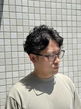 エルパティオ(EL PATIO) フェザーパーマ/大人/メンズ/パーマ