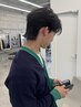 ◆メンズ韓国ヘア◆ ニュアンスパーマ+骨格矯正カット ￥14,300→12,800