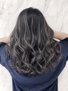 ミストプラス(MIST+) ハイライト/バタフライカット/チャコールグレー/阪神尼崎/MIST＋