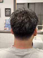 スカイシープレイス 錦糸町&nbsp;黒髪スパイキーショート【錦糸町/理容室/メンズ/バーバー】