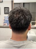 黒髪スパイキーショート【錦糸町/理容室/メンズ/バーバー】