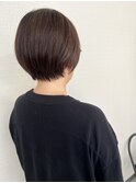 ひし形ショートボブ