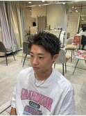 セットがラクなスパイキーショート
