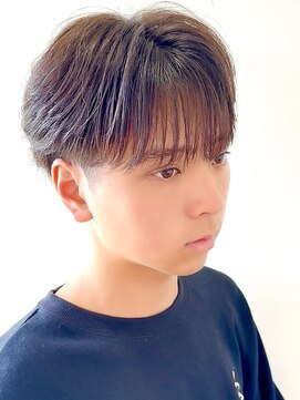 メンズカット/シースルーマッシュ/シースルーフェザーマッシュ