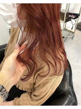 グラム 安城桜井店(gram) オレンジ_アプリコット_ケアブリーチ_髪質改善_16