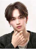 韓国フェザーパーマメンズカット学割