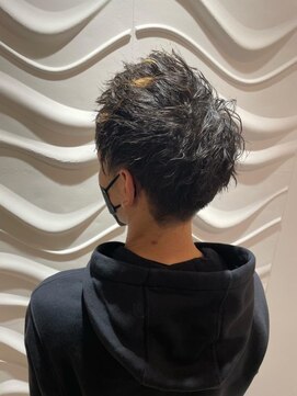 リド 館出店(LIDO) パーマ+ハイライトカラー