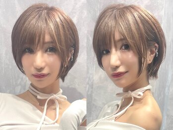 オール 大宮(OR)の写真/顔周りのラインが重要なショートスタイルに自信あり◎再現性の高いカットをご提供します！[大宮]