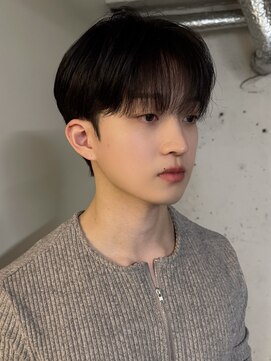 ノラ シブヤ(NORA) 【永田】韓国ナチュラルシースルーマッシュ×ダウンパーマ