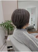 【白髪ぼかし】マッシュショート