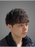 博多メンズシャドウパーマ 