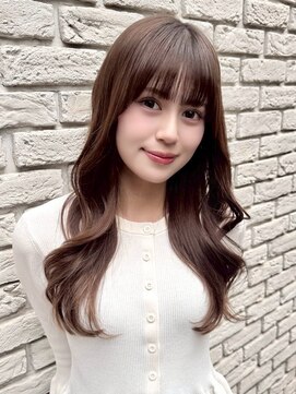 ラグーン 原宿 表参道(LAGOON) 美髪ストレート20代30代40代髪質改善前髪カット顔まわりカット