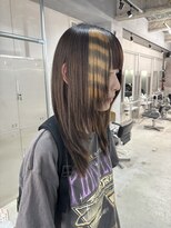 ロテサカエ(Lote.Sakae)&nbsp;ダークパープル/ナチュラルショート/夏のヘアアレンジ/名古屋栄