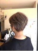ハイライトカラーグレーベージュ×summerショート8.2