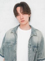 ニューヨークニューヨーク メン 垂水店(NYNY MEN) センターパート×コンマバング×ニュアンスパーマ
