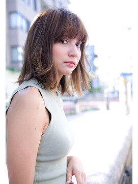 シエナ 渋谷(Siena) siena 透け感アイスグレージュ