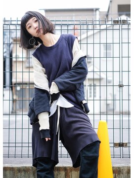 テトヘアー(teto hair) BOB［切りっぱなし・ストリート］