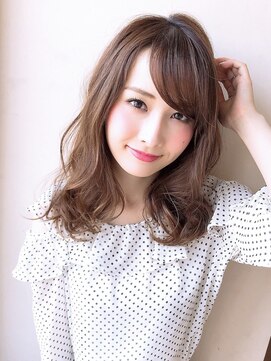 アグ ヘアー ミーア 高円寺店(Agu hair mire) 大人かわいい小顔ゆるふわセミロング