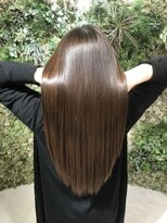 ヘアメイク アンティ シャンドラ縮毛矯正＋HUEグロスカラー＋トリートメント♪