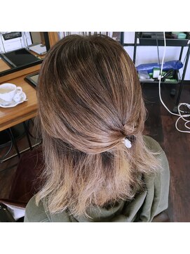 リピュア(Re:PURe) **アッシュブラウンバレイヤージュ**