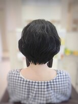 クール ヘアー ギャラリー 神明町店(COOL Hair gallery)&nbsp;ふんわり柔らかパーマ×ショート☆40代おすすめ
