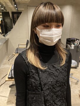 ビビト(bibito) bibito マッシュウルフ ハイライトカラー ブリーチ ダブル