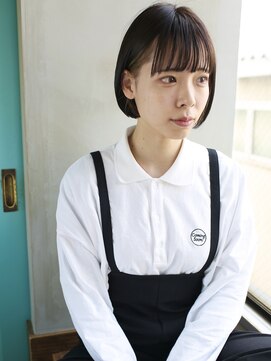 バース(BIRTH) 天神【BIRTH】ミニボブ×耳かけインナーカラー