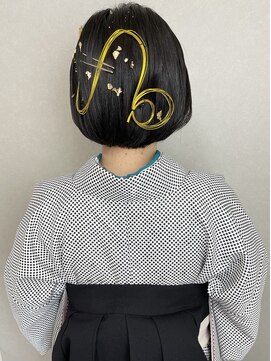 ヘアー アトリエ アンジー(Hair Atelier Angee) 水引きアレンジ