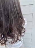 ロング×ラベンダーグレージュ