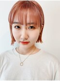 ピンクナミニボブ jijiDESIGN 濱口勇太