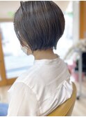 【松戸 ムラマツ】大人かわいいショートグレーアッシュ