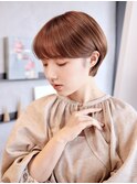 小顔/アッシュピンク/耳かけ/マッシュウルフ/センター北