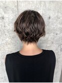 ゆるめショートパーマ