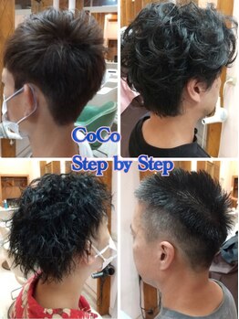 ステップバイステップココ(Step by Step CoCo)の写真/≪Step by Step CoCo≫おすすめメンズクーポンあり☆クオリティの高い技術をもったstylistにお任せを♪