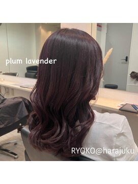 ワット 原宿店(W) 【Ryoko】plum lavender #w128