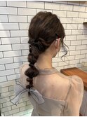 編みおろしオニオンスタイル!