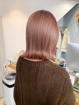 レーベン(LEBEN) 【ブリーチ1回~】柔らかいピンクベージュ★