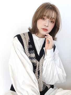 エイト プラット 渋谷2号店(EIGHT plat) 似合わせカットベージュカラー