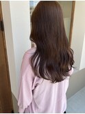 【hiilo.】透明感/大人ベージュ/小顔レイヤー