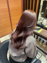 ノイズ オオサカ(NOISM) 美髪ピンクベージュブラウン美人レイヤーカットワンカール