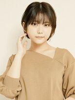 オンク 新宿(onk)&nbsp;黒髪/グレーベージュ/レイヤーロング/前髪パーマ[新宿駅]