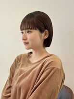 ルル 表参道(lulu.)&nbsp;【高橋弥生】ボブ　ワイドバング　ツヤ髪スタイル