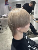 オーシャントーキョー 渋谷(OCEAN TOKYO)&nbsp;マッシュウルフブロンドベージュ