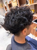 ゴートファクトリー(G.O.A.T factory)&nbsp;スパイラルパーマメンズマッシュパーマツイストパーマ