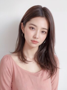 アーダーヘアーサロン 鯖江店(ADER HAIR SALON) 垢抜け☆カジュアルレイヤー　耳掛けスタイル