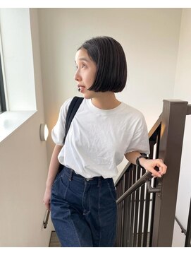 ナループロア ハチ(Nalu pu loa hachi) ボブパーマ/黒髪パーマ/切りっぱなしボブ/ショートボブ